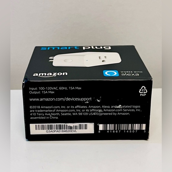 *NEW Amazon Smart Plug Works With Alexa - Picture 4 of 4